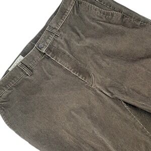 Orvis Corduroy‎ Pants Mens 40 Trousers Brown Cotton Flat Front Straight Leg